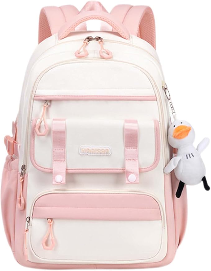 Womens Girls Backpack for School Cute Aesthetic Large Laptop Backpack Kawaii by MININAI