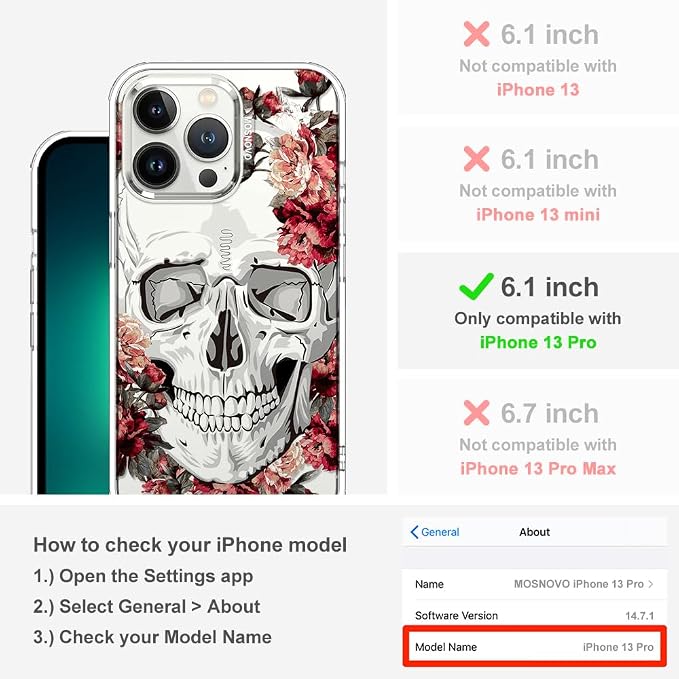 MOSNOVO Case for iPhone 13 Pro - Image 2