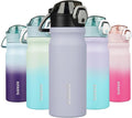 BJPKPK Water Bottle with Straw 18oz Insulated Water Bottles Reusable Stainless by BJPKPK