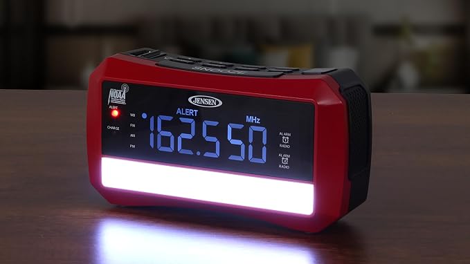 Digital AM/FM Weather Band Alarm Clock Radio - Image 7