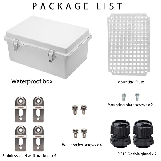 Outdoor Waterproof Electrical Box Junction Box Weatherproof IP67 ABS Plastic - Image 4
