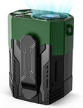 Portable Fan 4000mAh Rechargeable, 4 Speeds 13000RPM Strong Airflow, Personal by Unknown