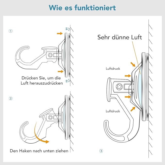 Suction Hooks 4 Packs - Image 2