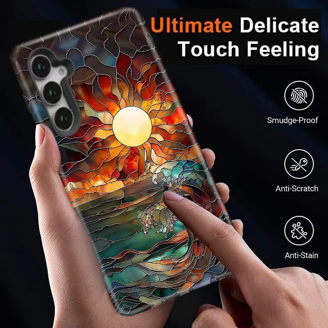 Compatible for Samsung Galaxy A37 5G Case, Dual Layer Heavy Duty 2 in 1 - Image 7