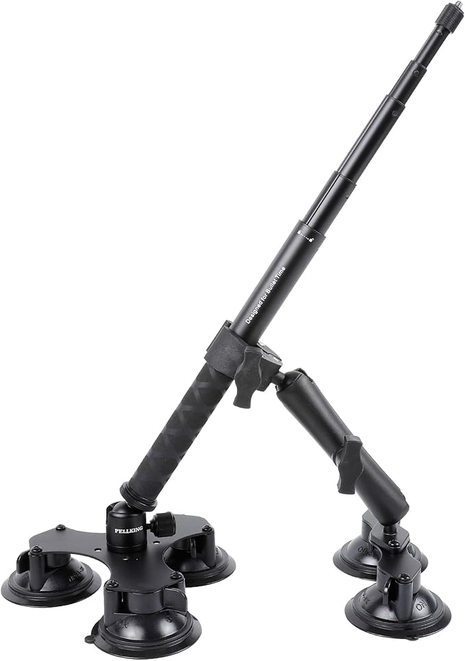 PellKing Suction Car Mount for Insta360 x5, One RS, R Compatible by PellKing