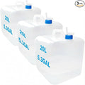 3-Pack 5.3 Gallon Collapsible Water Containers by WMXWAN