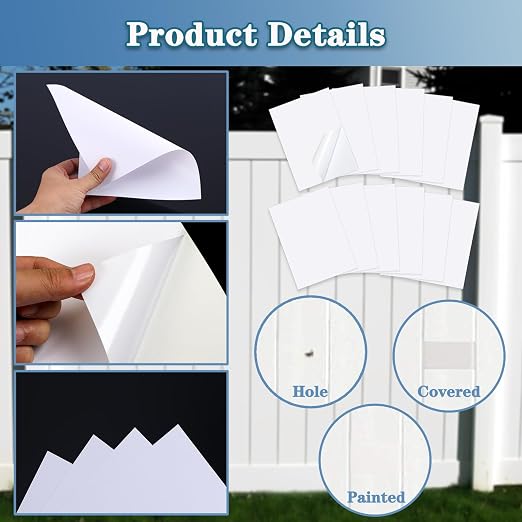 Vinyl Siding Repair Patch Kit, Vinyl Siding Repair Kit Self-Adhesive Vinyl - Image 4