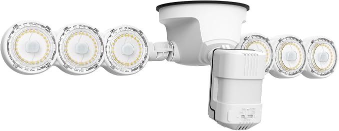SANSI 45W 6000LM Motion Sensor Outdoor Lights, 5000K 600W Equiv LED Outdoor by SANSI