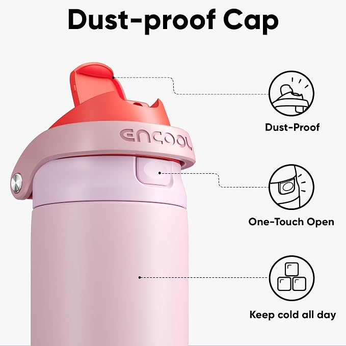 ENCOOL Leakproof Insulated Water Bottle - Image 2
