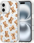 MOSNOVO for iPhone 16 Plus Case, Shockproof Military-Grade Protection 6.6ft by Mosnovo