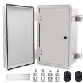 Waterproof Electrical Box with Mounting Plate, IP67 Junction Box Stainless by YETLEBOX