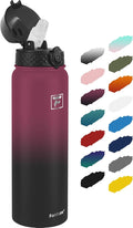Fanhaw 32 oz Insulated Stainless Steel Water Bottle by FANHAW