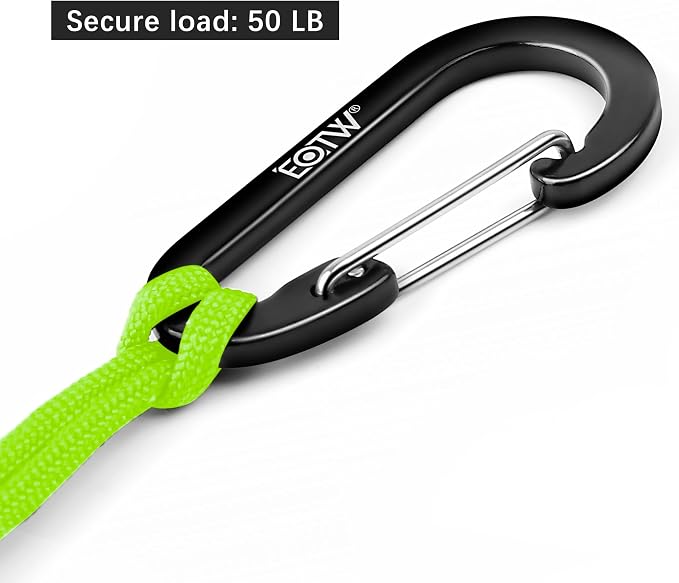 EOTW Paracord Keychain for Men Women Paracord Carabiner Backpack Keychain - Image 4