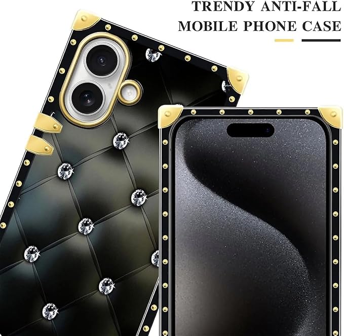 for iPhone 17 Case Luxury Golden Decoration - Image 4