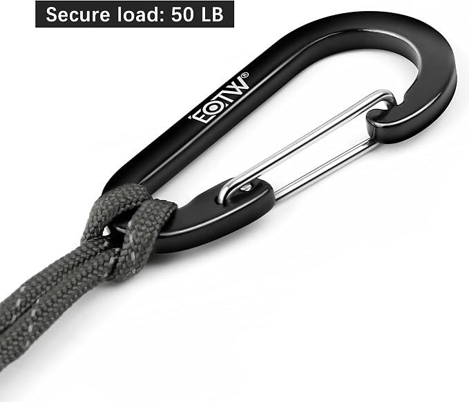 EOTW Paracord Keychain for Men Women Paracord Carabiner Backpack Keychain - Image 4