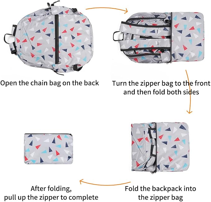 Lightweight Packable Foldable Backpack，Hiking backpack，Travel Backpack - Image 6