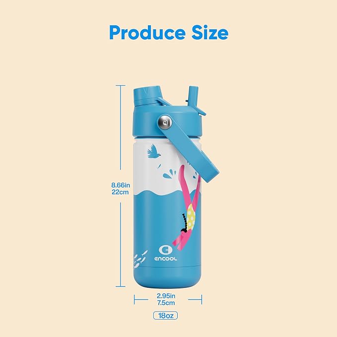 ENCOOL Kids Insualated Water Bottle - Image 5