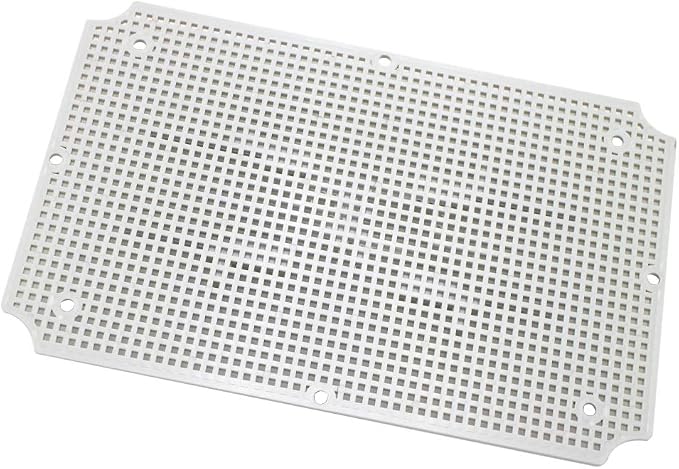 MAKERELE Grey Outdoor Electrical Box Weatherproof 11.02”7.48”5.12” Plastic - Image 3