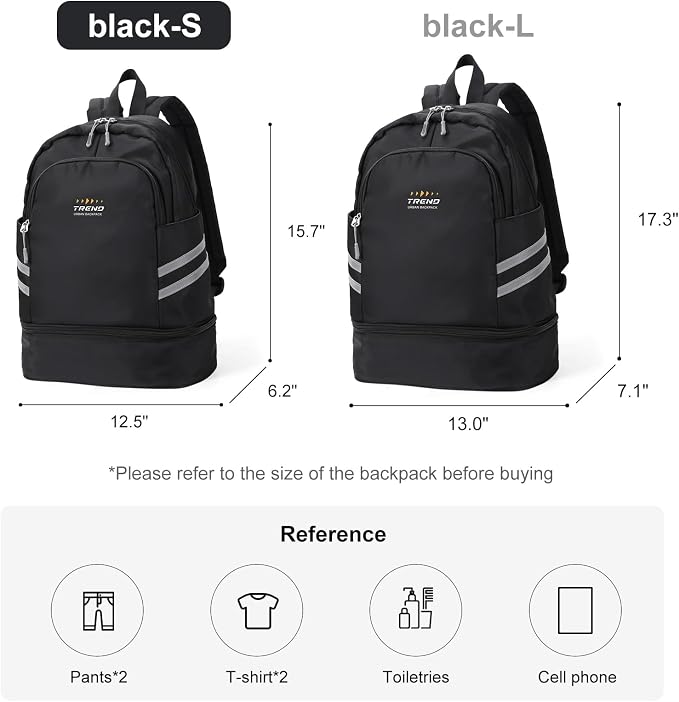 coofay Gym Backpack For Women Waterproof Sports Backpack - Image 2