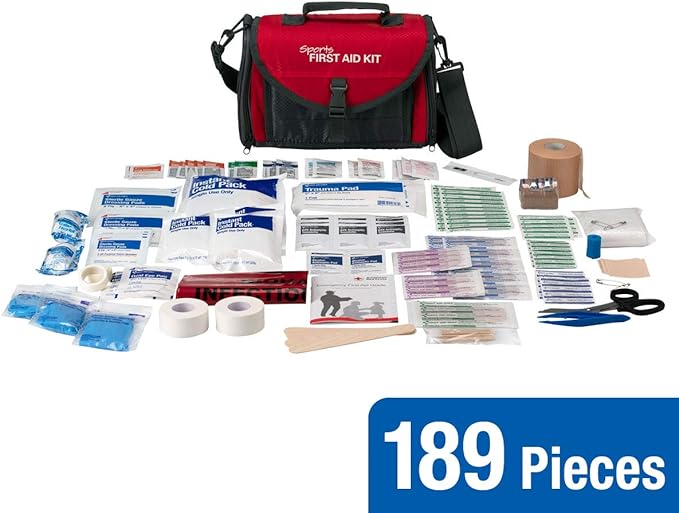 24/7 First Aid Coaches' First Aid Kit, Sports First Aid Kit Duffel Bag - Image 3