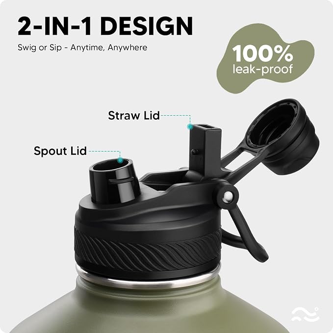 Swigina Gallon Insulated Water Bottle - Image 2