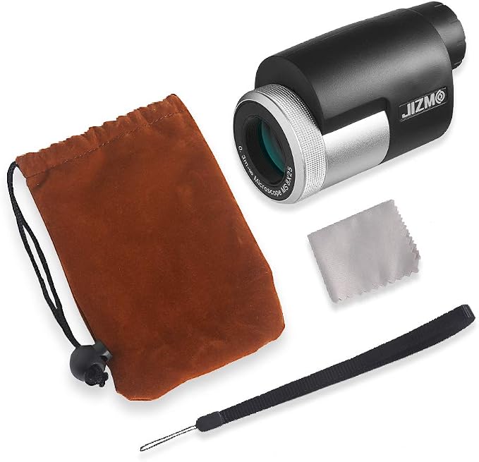 Jizmo 8x25 High Definition Monocular Telescope, Close Focus 1 ft, Fully Multi - Image 7
