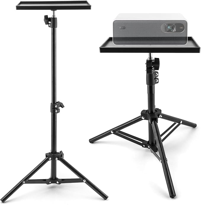 Projector Tripod Stand, Portable Laptop Tripod Stand, Adjustable Height 21.65 by Ranjaner