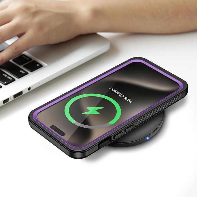 Lanhiem for iPhone 15 Pro Max Case, IP68 Waterproof Dustproof Shockproof Cases - Image 7