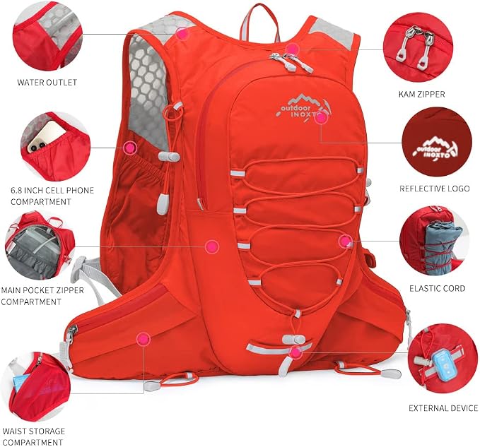 IX INOXTO Running Hydration Vest - Image 3