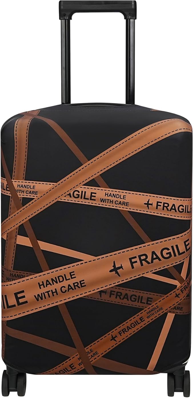 Explore Land Travel Luggage Cover Suitcase Protector Fits 23-26 Inch Case by ExploreLand