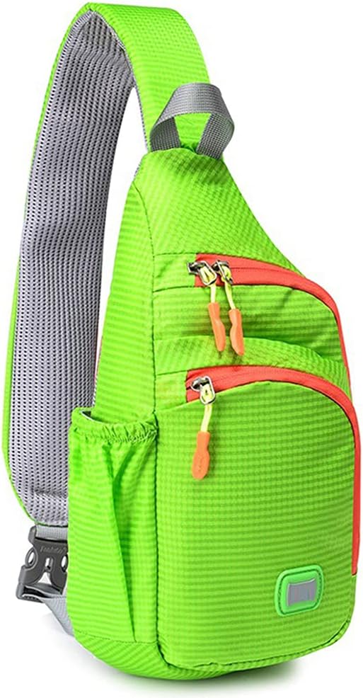 Peicees Small Sling Backpack Waterproof Unisex Shoulder Bag Chest Crossbody by Peicees