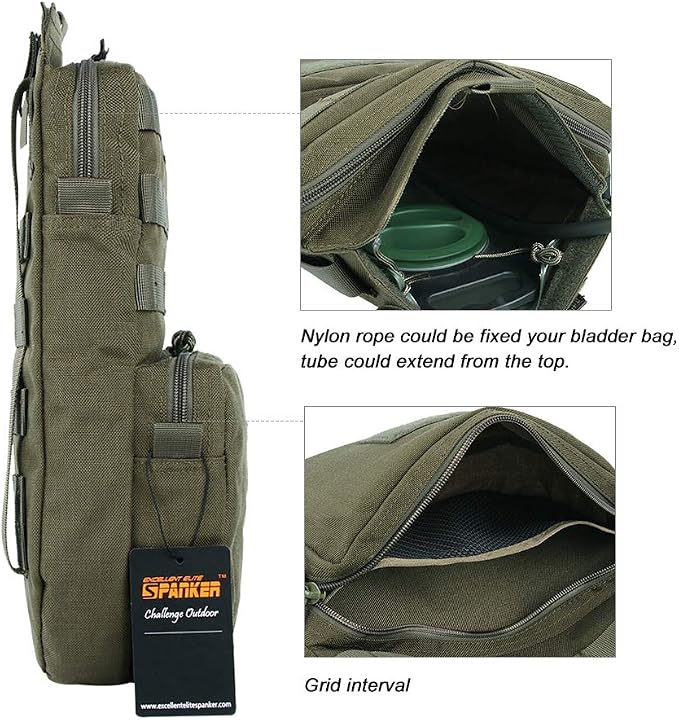 EXCELLENT ELITE SPANKER Tactical MOLLE Hydration Pack - Image 4
