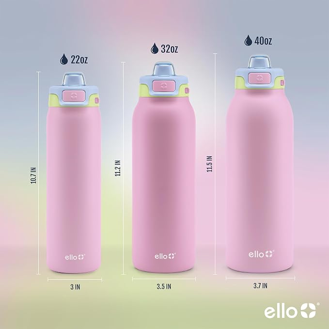 Ello Pop & Fill 32oz Stainless Steel Water Bottle - Image 6