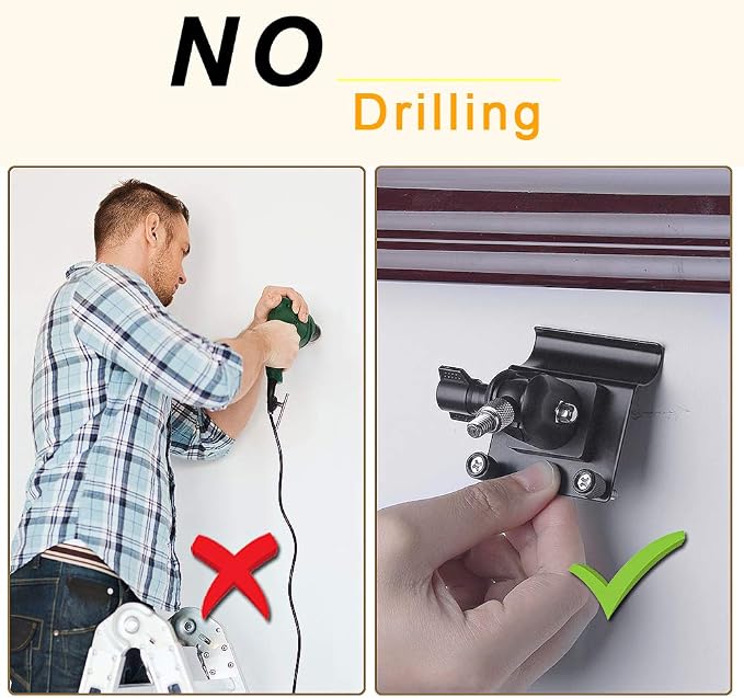 HOLACA Vinyl Siding Clips for Arlo Ring Eufy Security Camera, Siding Cam Hanger - Image 2