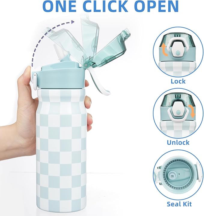 BJPKPK Stainless Steel Insulated Water Bottle - Image 3