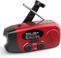 18500mWh Weather Emergency Radio, Portable Solar AM/FM/NOAA Hand Crank Radio by iRonsnowOfficial