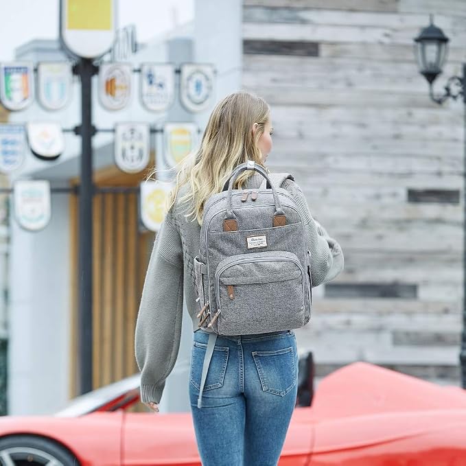 RUVALINO Diaper Bag Backpack-Multifunction Travel Baby Diaper Bag - Image 9