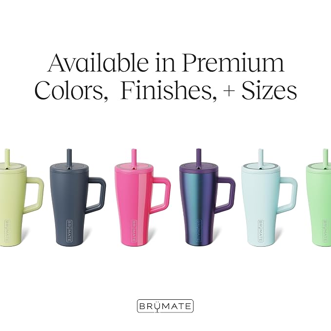 BrüMate Era 20 oz Tumbler with Handle and Straw | 100% Leakproof Insulated - Image 3