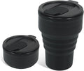 Foldable Silicone Water Bottle 13oz by Peboms