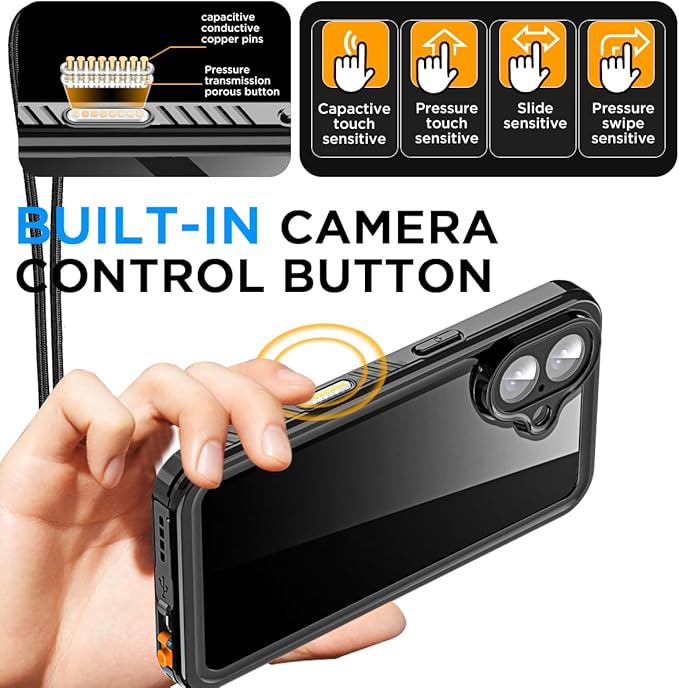 AICase Compatible with iPhone 17 Case Waterproof - Image 3