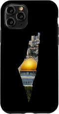 Palestinian Map Al Aqsa Jerusalem in Palestine Case by Unknown