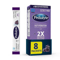 Pedialyte Fast Hydration Electrolyte Powder Packets, Hydration Drink, 8 by Pedialyte