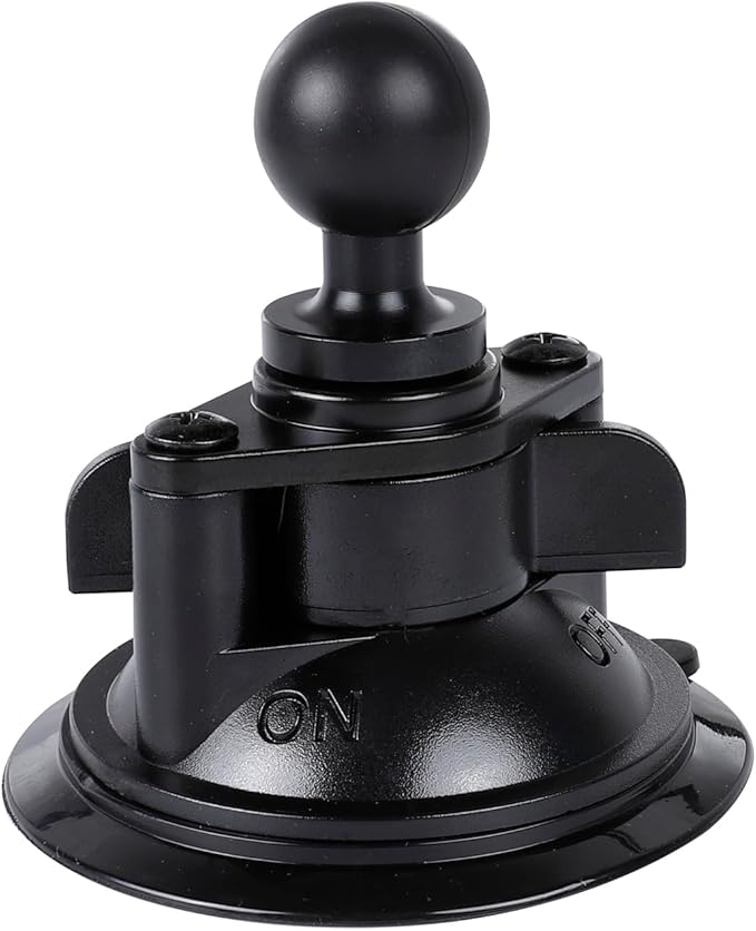Suction Cup Base Mount with 25mm/1" Ball, Compatible with RAM Mounts and Other by Leenconghui