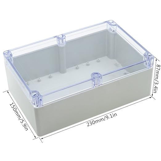 LeMotech ABS Plastic Junction Box Dustproof Waterproof IP65 Electrical - Image 2