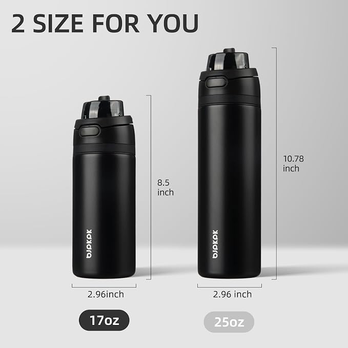 BJPKPK 17oz Insulated Water Bottle - Image 4