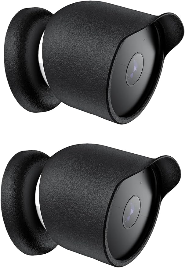 2-Pack Cover for Google Nest Cam Outdoor or Indoor, FJIASTB Soft Silicone by Unknown
