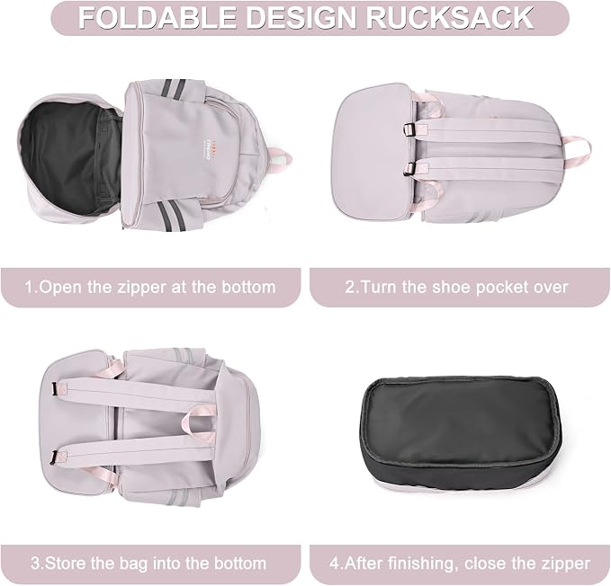 coofay Gym Backpack For Women Waterproof Backpack - Image 7