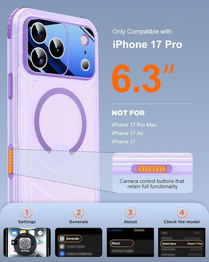for iPhone 17 Pro Waterproof Case - Image 2