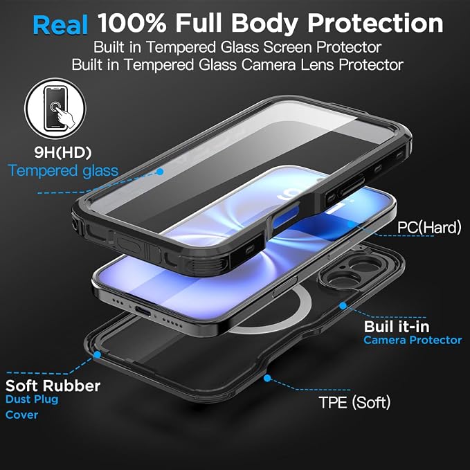AICase Waterproof Case for iPhone 16 - Image 5