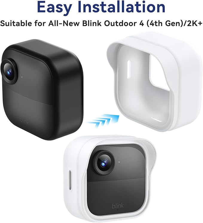 Silicone Case Cover for Blink Outdoor 4/2K+, Weatherproof Silicone Cover Skin - Image 4